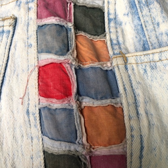 Vintage 90s Anti-Basic Daily Jeans Size 28x28 High Rise Alternative Cobain - Picture 11 of 11